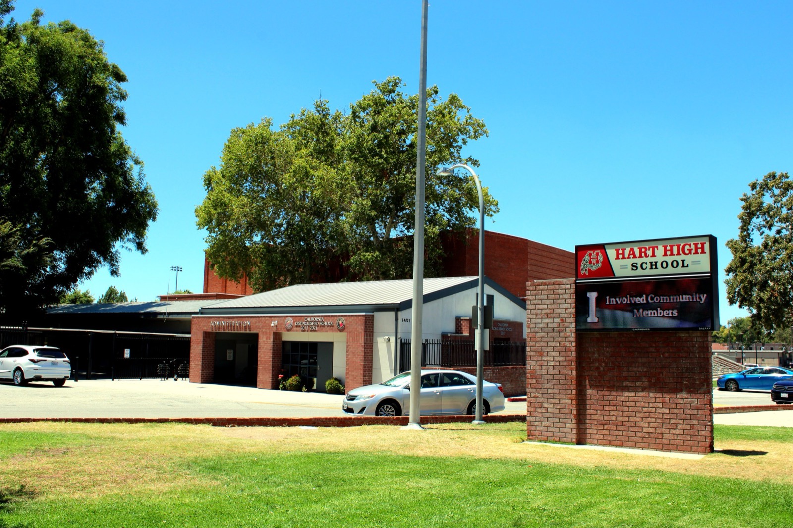 Hart High School in Newhall
