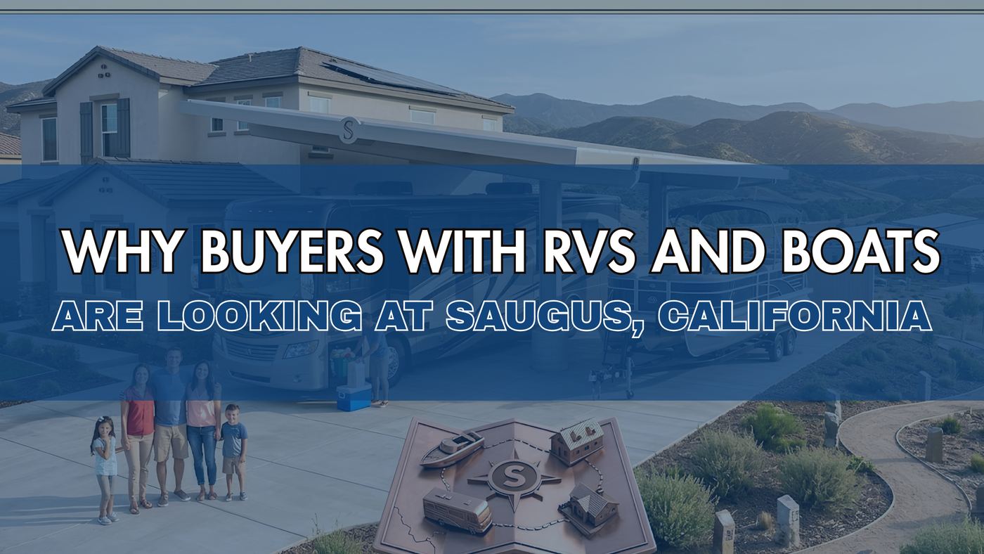 Why Buyers With RVs and Boats Are Looking at Saugus, California
